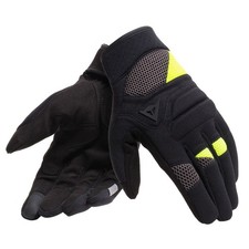 Gants de Moto Dainese FOGAL UNISEX Noir/Jaune-Fluo