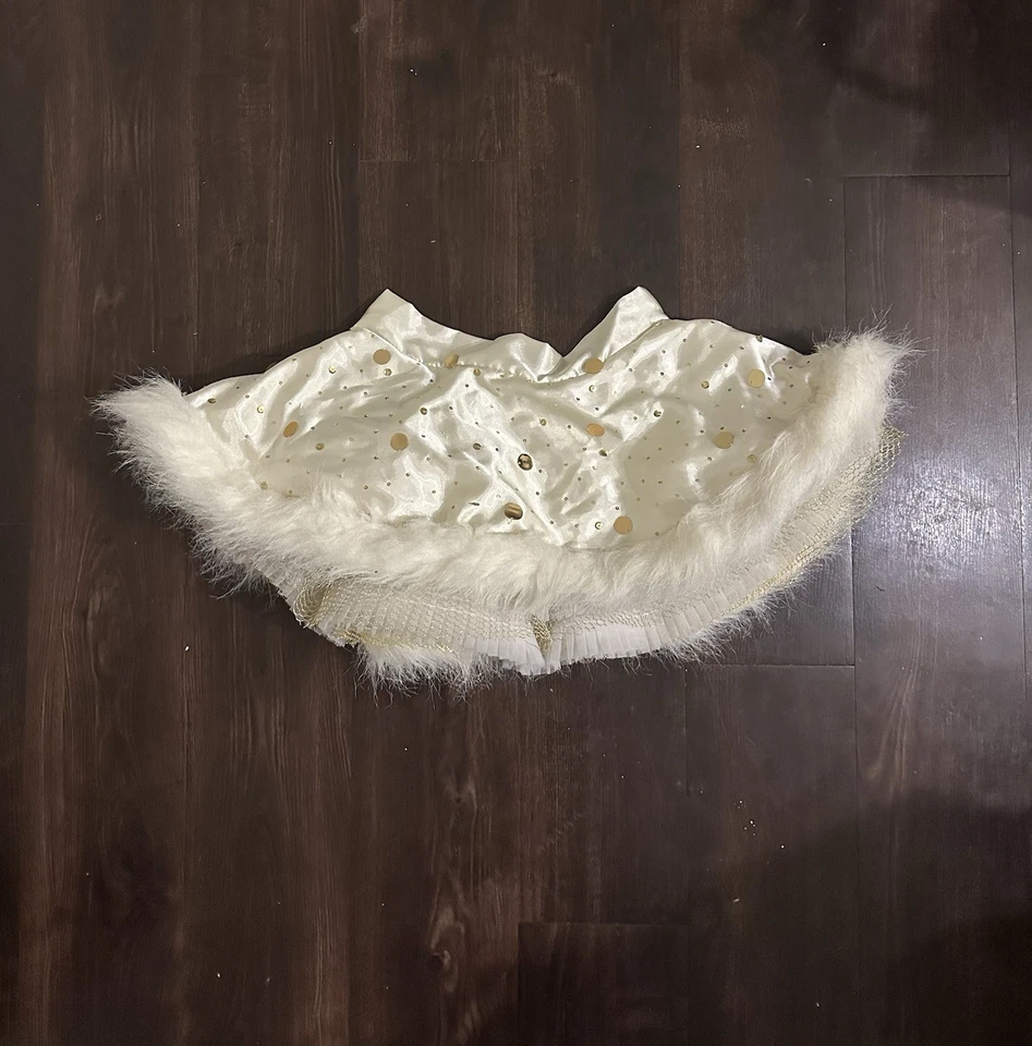 Vintage Y2K Santa Holiday Victoria’s Secret Gisele Embellished Sequin Skirt Sexy - Image 2 of 4