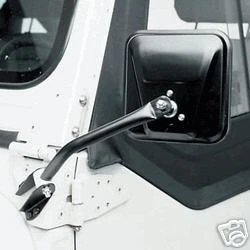 Mirror PAIR MIRRORS BLACK 55-95 FOR CJ YJ  FOR Jeep wrangler