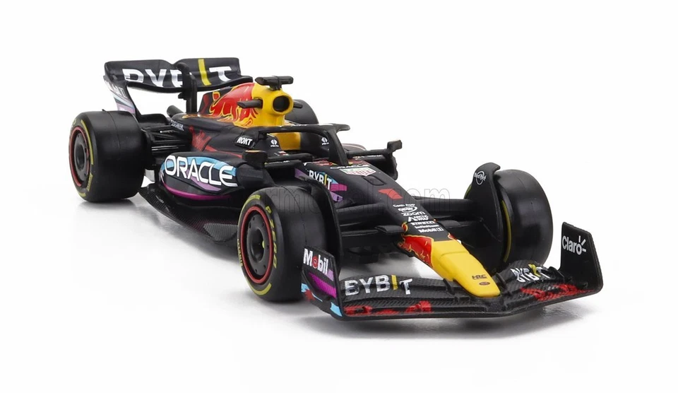 MODELLINO AUTO STATICO DIECAST RED BULL F1 RB19 #1 VERSTAPPEN MIAMI 2023 1/43 - Immagine 4 di 4