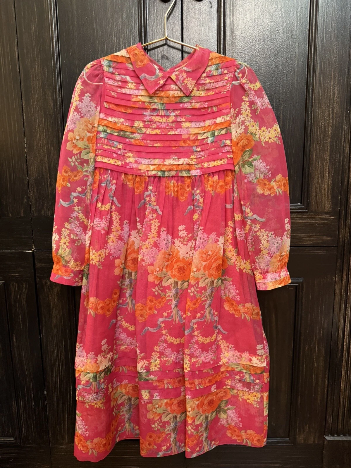 Robe en soie fille Gucci taille 8