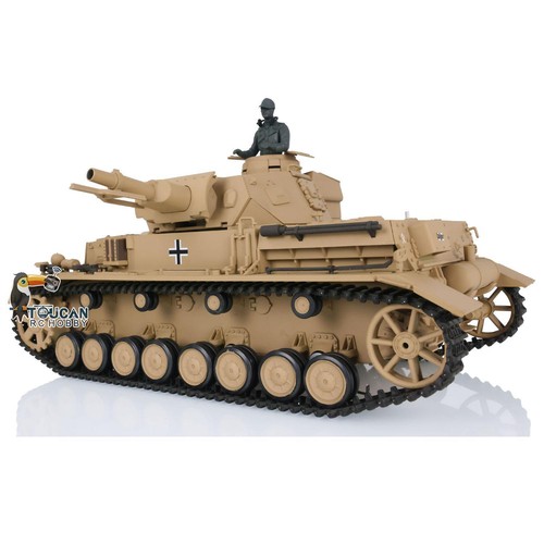 Henglong 3858 1/16 Maßstab 7.0 Plastik Deutscher Panzer IV F RC Panzer Modell - Bild 10 von 12