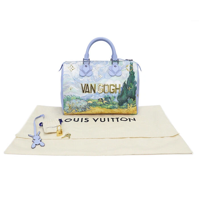 LOUIS VUITTON Montaigne MM Van Gogh Masters LV X Koon Shoulder Bag JV1012