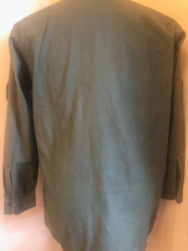 JOHN LENNON US ARMY VINTAGE VIETNAM SHIRT JACKET THE BEATLES LARGE 16 1/2 x 34 - Picture 12 of 15