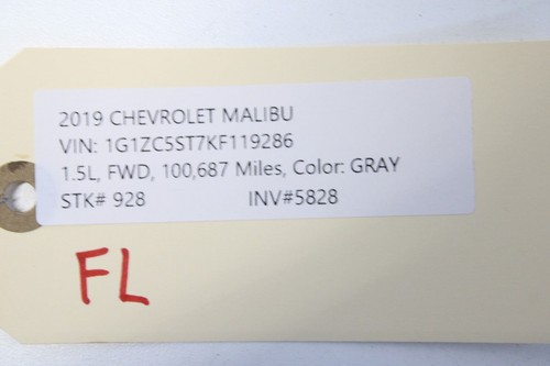 2016-2024 CHEVROLET MALIBU FWD FRONT LEFT DRIVER SIDE ABS BRAKE CALIPER OEM - Picture 7 of 7