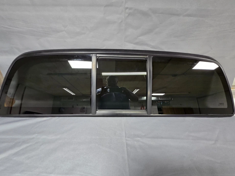 2005-2023 Toyota Tacoma Back Window Rear Slider Glass Original Style W Sealant - Image 3 of 4