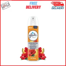 Glade Air Freshener Spray Hawaiian Breeze Scent Infused with Essential Oils 8 oz