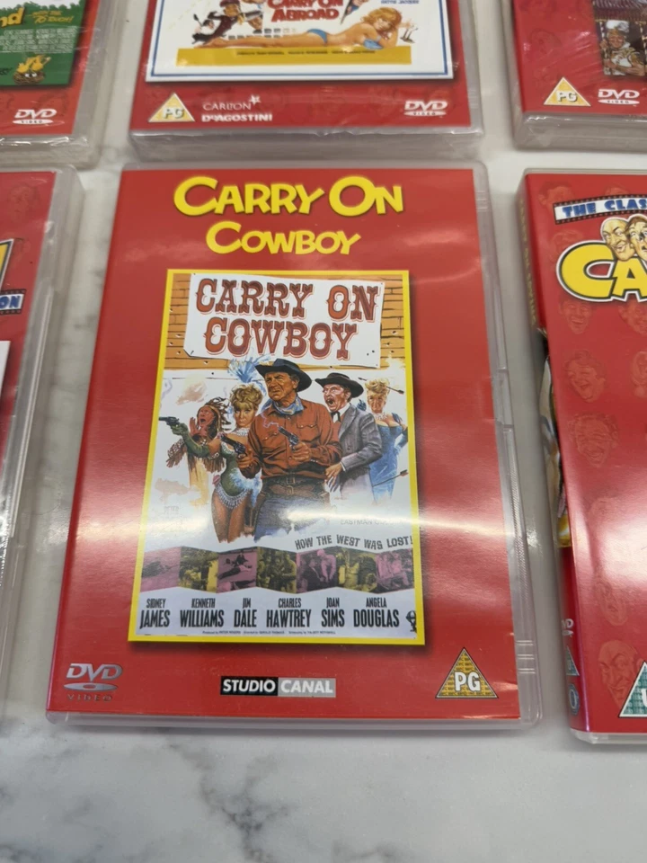 The Classic Carry On Film Collection Movies DeAgostini, Screaming Girls Abroad - Image 4 of 4