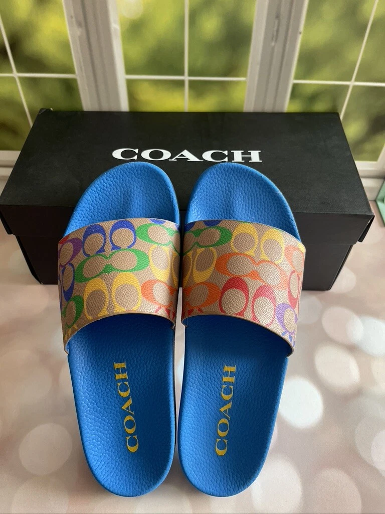 Coach slides hotsell mens