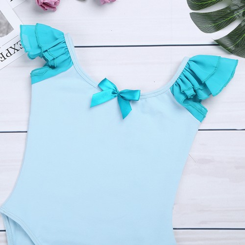 Toddler Girls Gymnastics Leotard Dress Ballet Dance Tutu Skirt Dancewear Sports - Bild 39 von 54