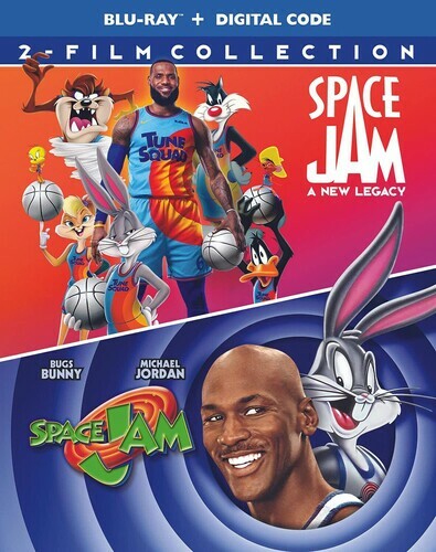 Space Jam and Space Jam A New Legacy Double Feature Blu-ray