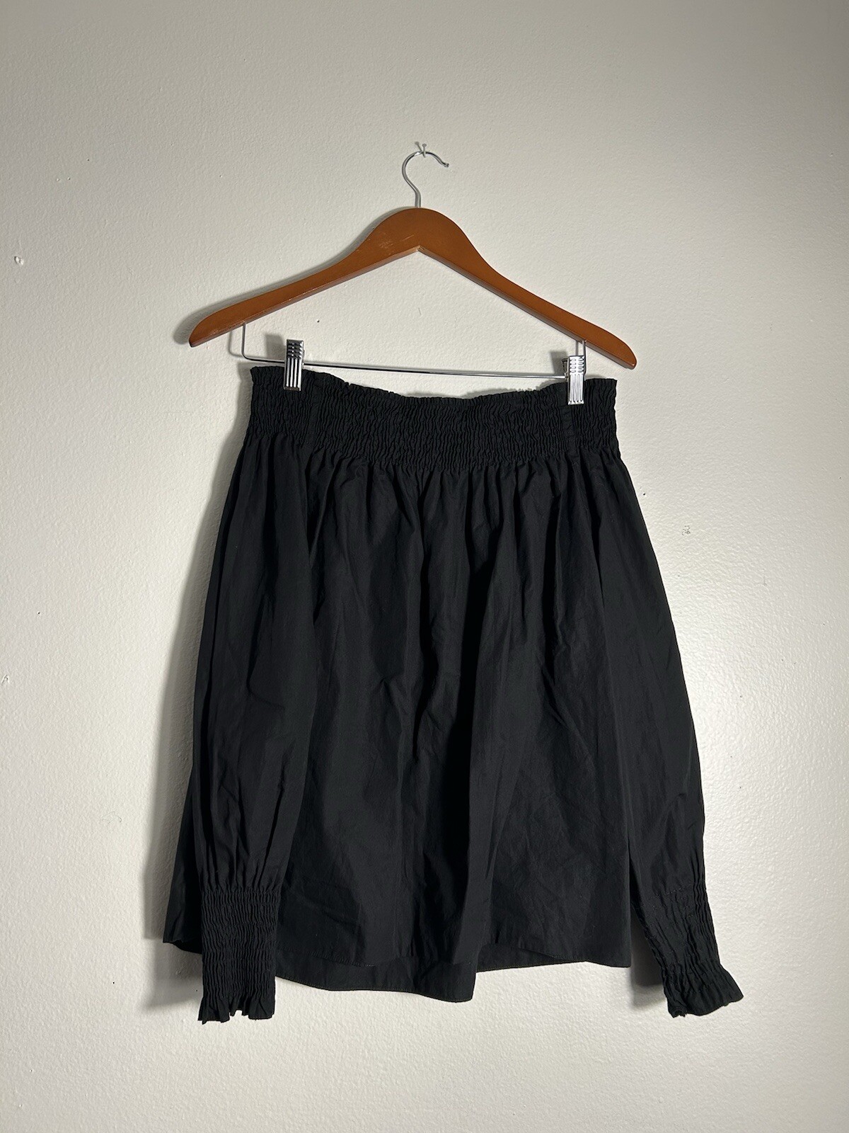 Zara Basic Collection Black Off The Shoulder Blou… - image 2