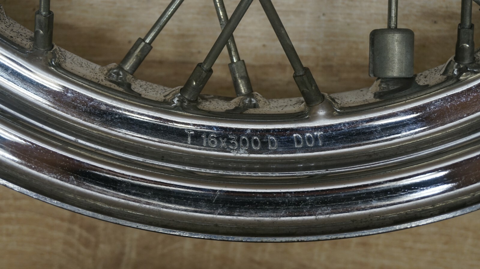 Harley Davidson Softail Dyna Rear Wheel Rim 16x3 40 Spoke 4308597 eBay