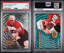 1994-95 Ultra Power #5 Eric Lindros PSA 9 MINT Insert Low Pop 2!