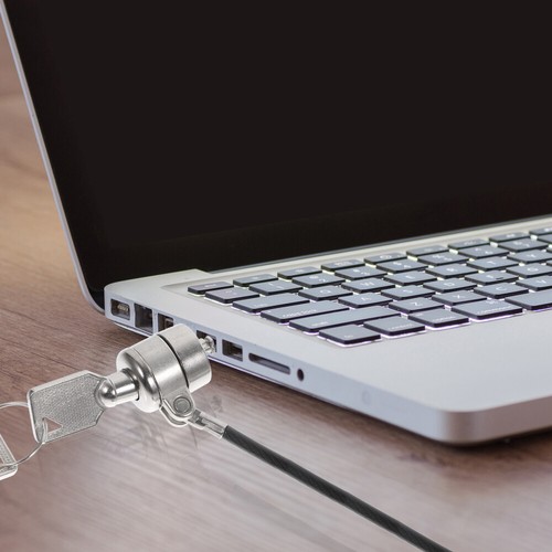 Laptop Password Lock Computer Cable Kit for Laptops Notebook Security - Imagen 9 de 10