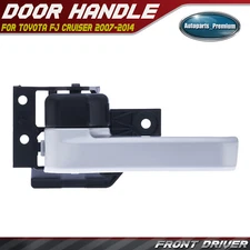Front Driver Painted Silver Interior Door Handle for Toyota FJ Cruiser 2007-2014