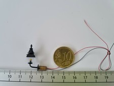 MICRO LAMPIONE IN RAME FINEMENTE LAVORATO , LUNGHEZZA 1,5 CM, 12 VOLTS 