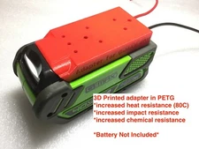 H battery adapter for 40V G-max greenworks 12 gauge wire power connector robotic