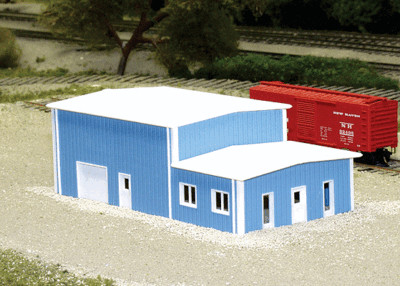 Pikestuff N Office & Warehouse 30 x 60' (blue)