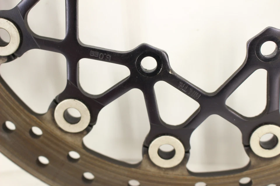 2011 SUZUKI GSXR1000 FRONT LEFT RIGHT BRAKE ROTORS DISCS 59210-37H10 - Image 4 of 4