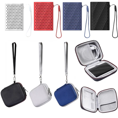 Silicone Cover EVA Carrying Case For SAMSUNG T9 Solid State Drive SSD Hard Disk