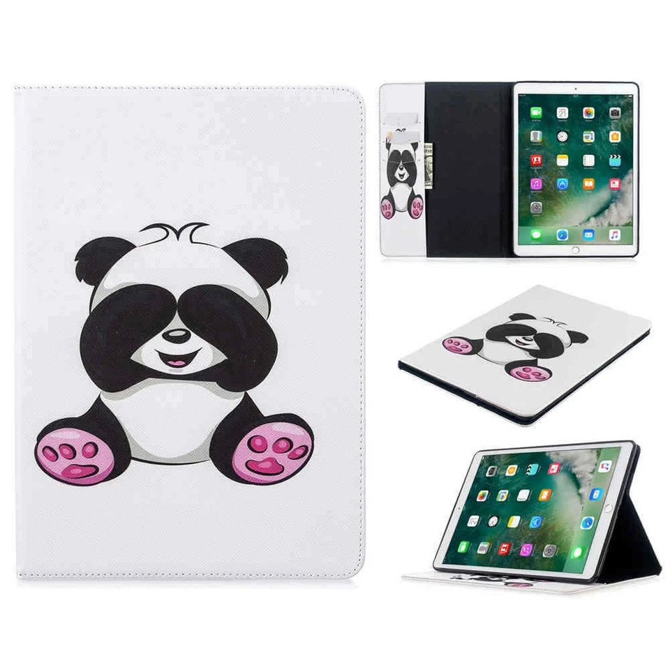 For iPad 7th 6th 5th 4th Generation/Mini/Air/Pro Flip Stand Leather Case Cover - Image 3 of 4