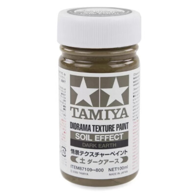 Tamiya Diorama Texturfarbe - Soil Dark Earth - 87109