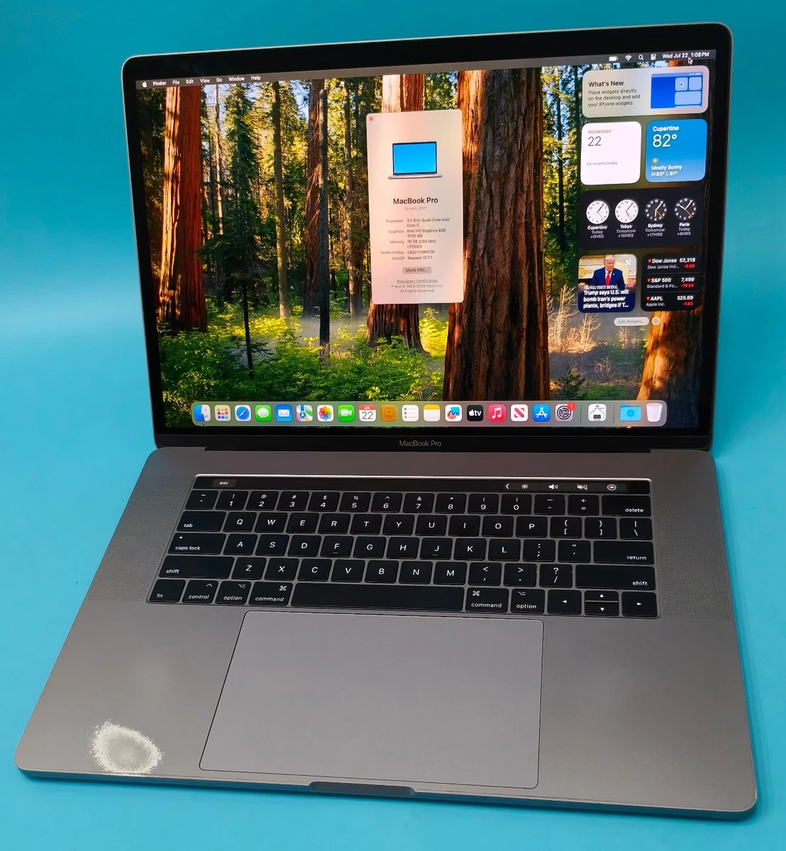 2017 Apple MacBook Pro 15.4 Inch Laptops for sale | eBay