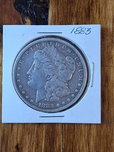 1883 MORGAN SILVER DOLLAR  Fine
