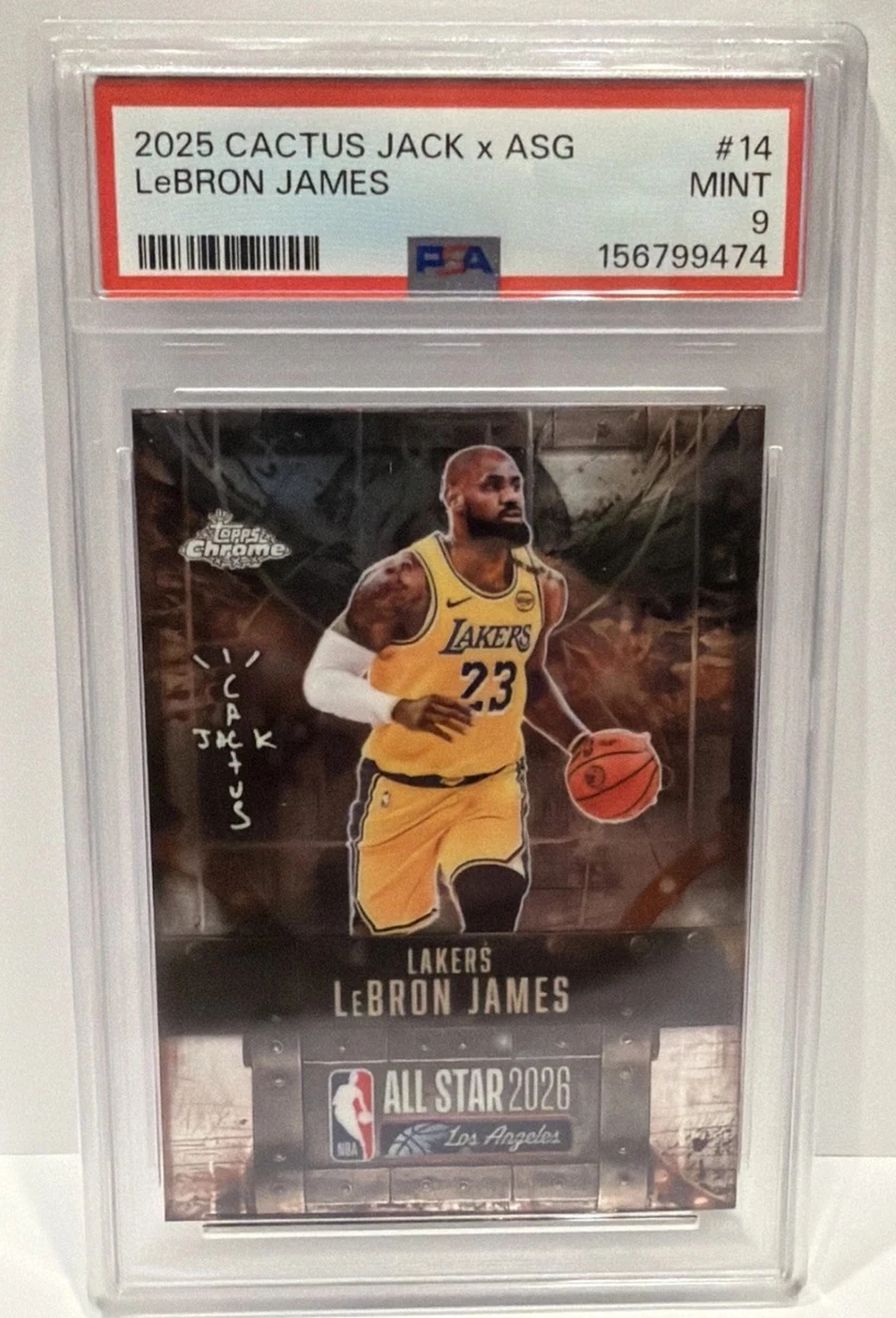 Topps LeBron James 9 Graded Basketball Sports Trading Cards