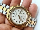 Vintage 1980's Seiko BELL-MATIC Alarm 4006-7004 Day Date Original Dial WORKS