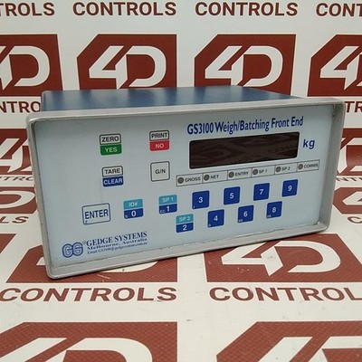 GS3100 | Gedge Systems | Input: 1mv To 45mv, RS232, Modbus Rtu & Ascii, Used