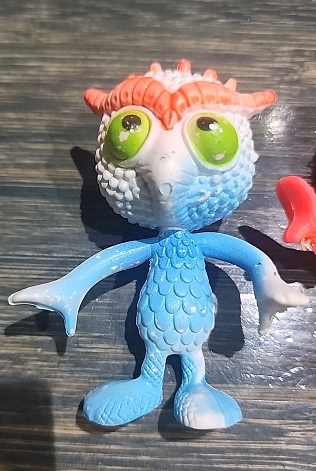 Vintage Outer Terrestrial Creatures Uggy And Ooggy Set Of 2 Marty Toys 1983 - Image 2 of 4