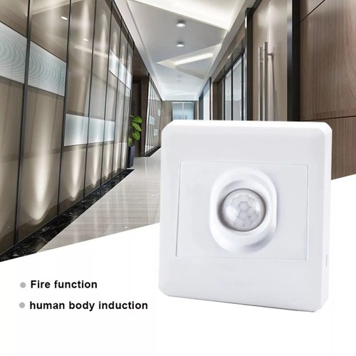Automatic Wall Light Switch with PIR Infrared Motion Sensor Technology ...