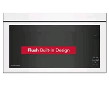 KitchenAid 30 in. Microwave White Over The Range Flush 1.1 cu. ft. KMMF330PWH