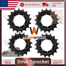 4x 17Teeth 8Holes Sprocket Fit Case CT420 TV380 New Holland LT185 LT190#87460888