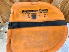 Protechtor Cases Tom Case Fits up to 11x13 Foam Lined Vintage - Orange - Read