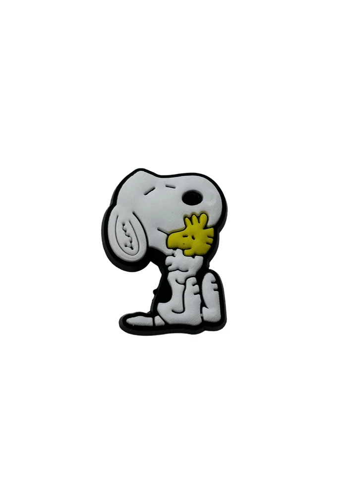 Charlie Brown Zapatos Dijes Snoopy Woodstock Cacahuetes Se Ajusta con Crocs (7 Piezas) Foto 3 de 4