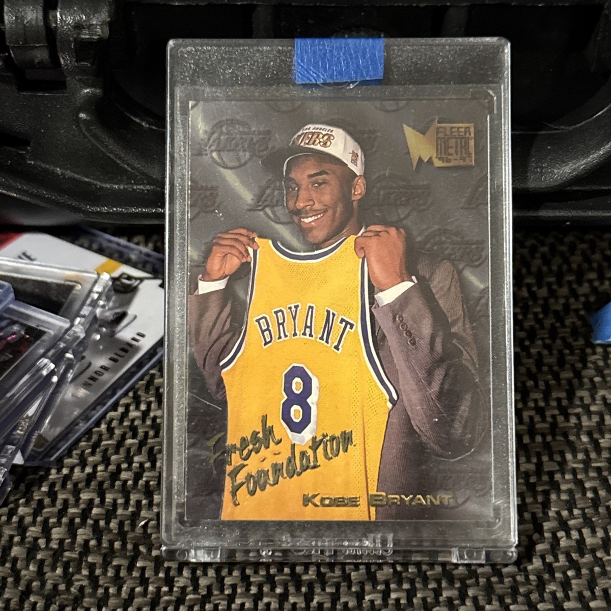 1996-97 Kobe Fleer Bryant Rookie Ultra RC Los Angeles Metal Lakers 