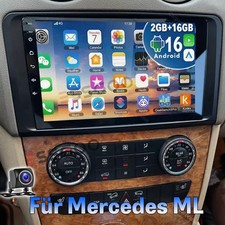 Android 16 F&uuml;r Mercedes ML/GL Klasse W164 X164 Autoradio CarPlay Navi GPS NAVI