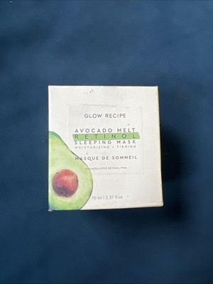 Glow Recipe Avocado Melt Sleeping Mask Brand New In Box Full Size 2.37 Oz
