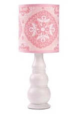 Carter's Heart of Gold Lamp Base And Fabric Shade 17.75" X 7"