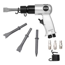 VEVOR Air Hammer 4500 BPM 11 CFM Pneumatic Hammer Air Hammer Kit with 4 Chisels