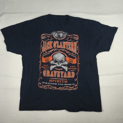 Herren T-Shirt Größe ca XL/2XL ''Jack O'Lantern''