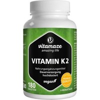 Vitamin K2 200 μG Hochdosiert Vegan Tabletten 180 St. Pzn 12741457
