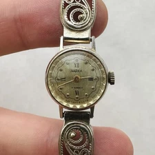RARE Vtg Small Chaika SU Women LADY Beauty USSR Watch Soviet Mechanical