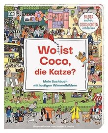 Wo ist Coco, die Katze?: Mein Suchbuch mit lustigen... | Buch | Zustand sehr gut