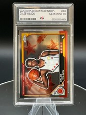 2025 Topps Chrome McDonald’s All American #48 Caleb Wilson GEM MINT PTA 10🔥