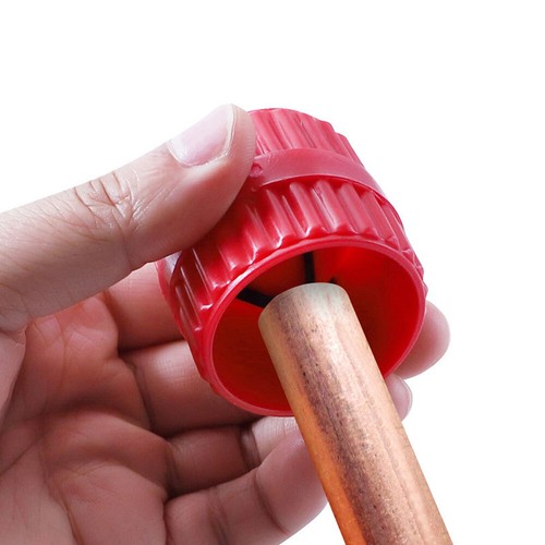 Copper Pipe Cleaning Kit w/ Reamer Brush Chamferer – DIY Plumbing Tool CC - Picture 8 of 11