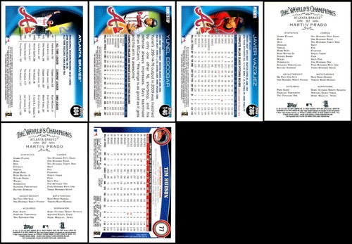 2010 Topps Atlanta Braves (18) Card Lot - ONLY MINUTES LEFT – THIS IS YOUR LA... - Picture 4 of 4